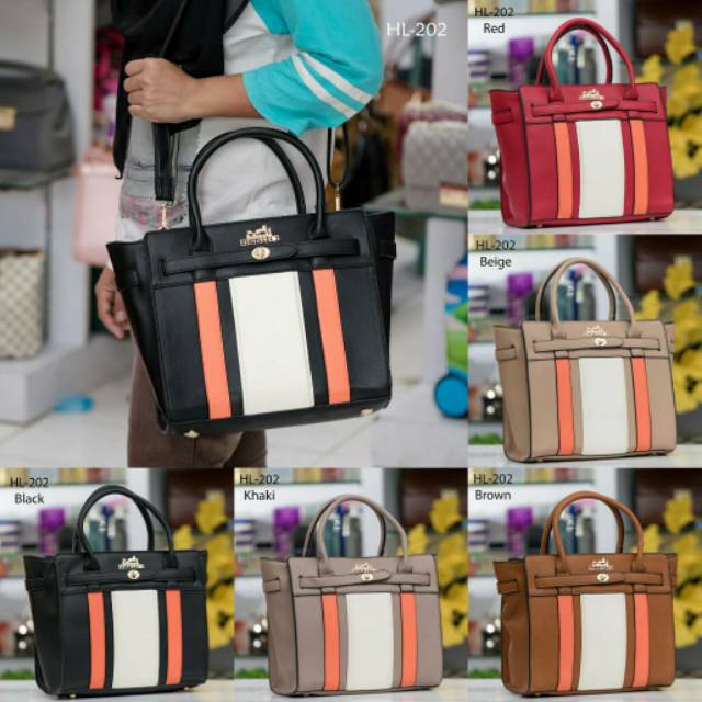 FASHION HB  HL-202 BN Tas selempang murah tas selempang berkualitas tas selempang bagus