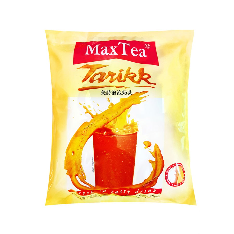 

Maxtea - Teh Tarik ( 1 renceng, 10 bks @ 25 gr )