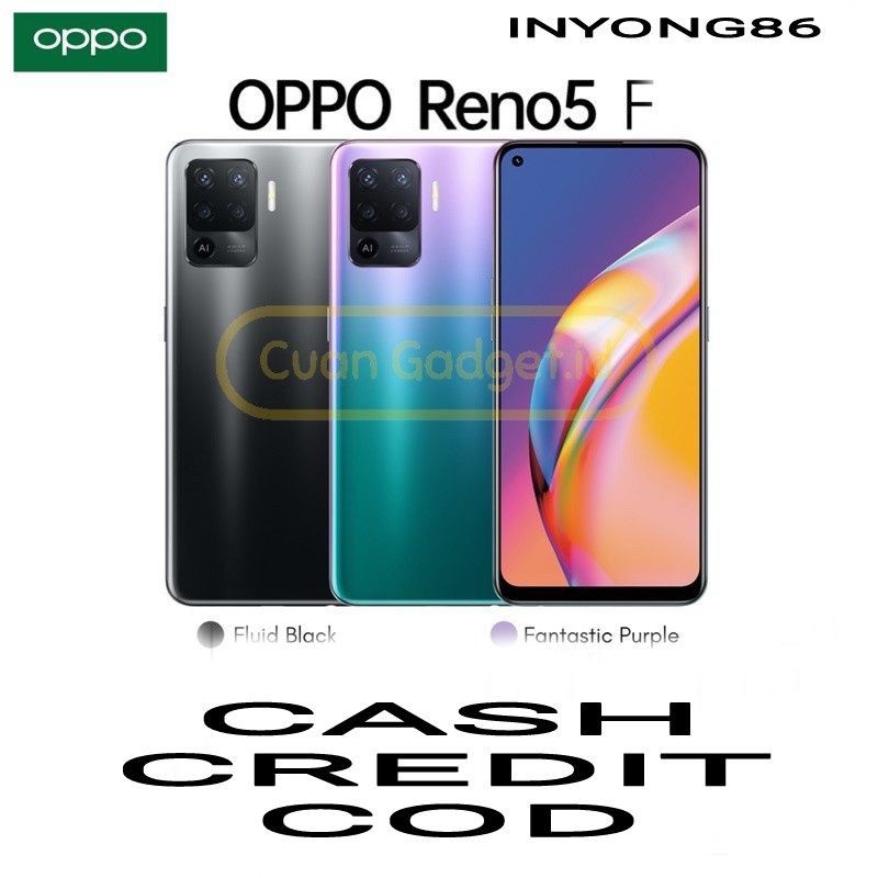 OPPO RENO 5F 8/128 GARANSI RESMI