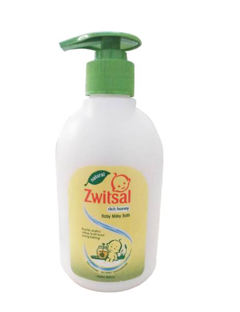 Zwitsal Baby Bath Sabun Milk and Honey - 300ml