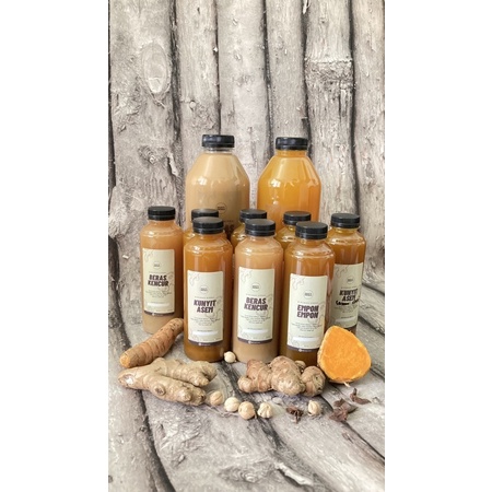 

Jamu Beras Kencur / Kunyit Asem / Empon-empon / Wedang Jahe 250ml