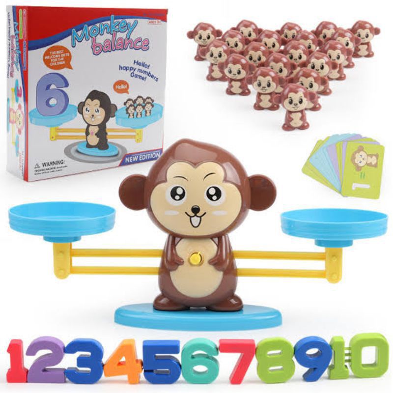 Monkey Balance - Mainan Edukasi Anak