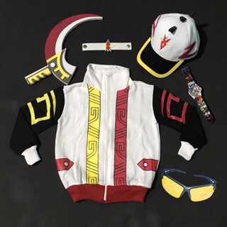 PAKET SET KUMPLIT BOBOIBOY SUPRA TOPI KACAMATA JAM JAKET