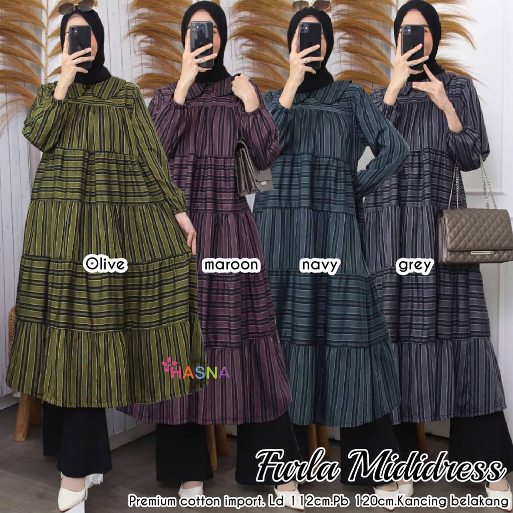 Furla Midi Dress BY HASNA