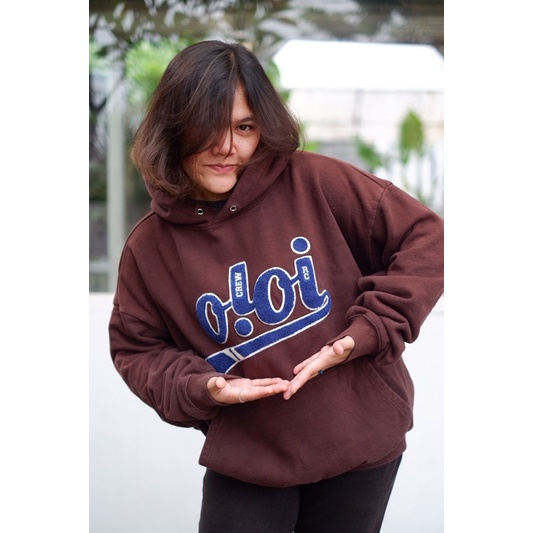 OIOI hoodie brown