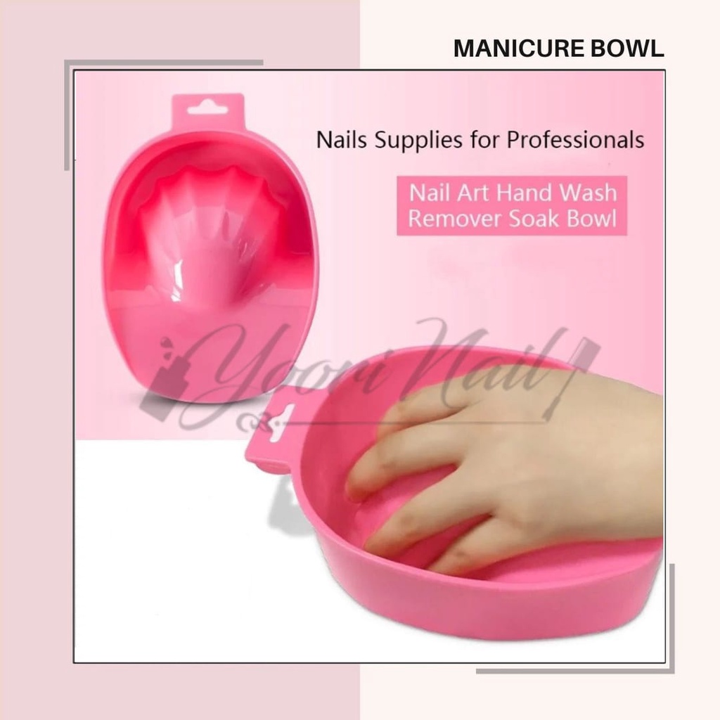 Manicure bowl tempat rendam jari spa jari menicure bowl pedicure