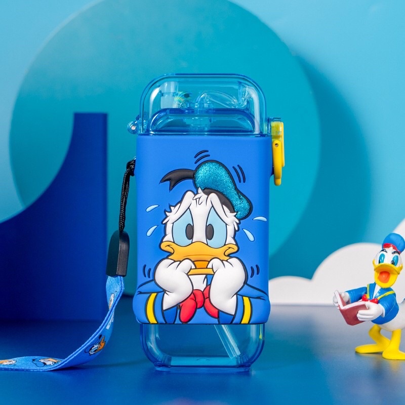 DISNEY Botol Minum Anak Unik /  ORIGINAL Disney water bottle Elsa Mickey donald Cars / Botol Minum Anak disney-280ml Donald