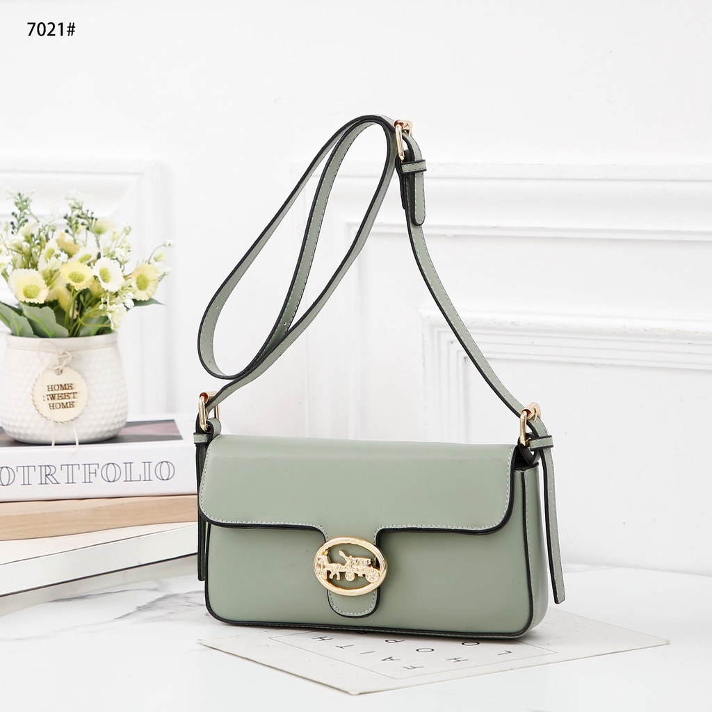 Coa Small Jade Shoulder Bag #7021