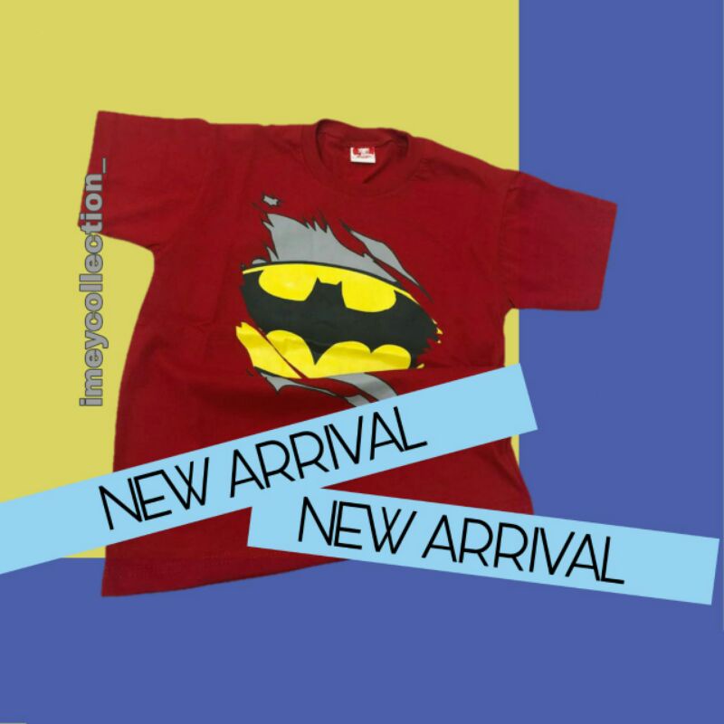 RULLY68SHOP_100%REALPIC KAOS ANAK Katun Bergambar Superhero KAOS DISTRO ANAK MULAI 1-11TH BISA COD