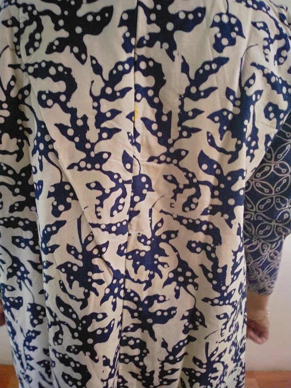 Tunik Batik Wanita Modern Cap Gipsi Batik Tunik Lapis Furing Trikot Dress Batik Terbaru