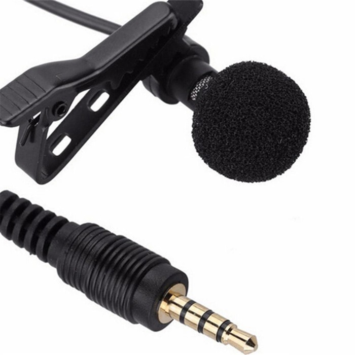 Microphone Mic Clip On DELUXE 3.5 mm TRRS For Android