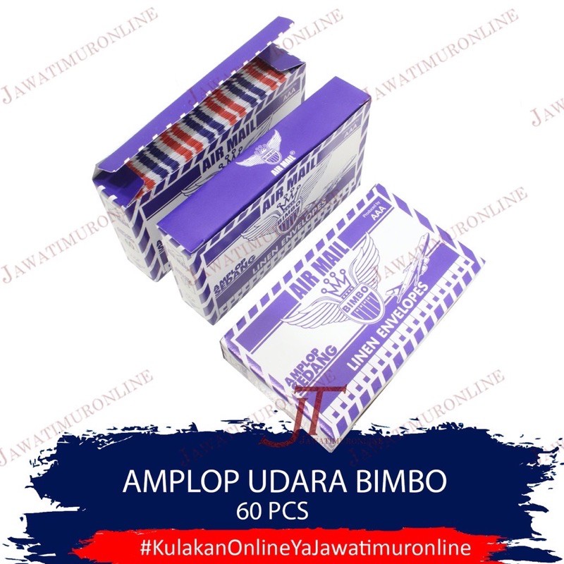 Amplop Air Mail Tanggung Bimbo / Amplop Udara