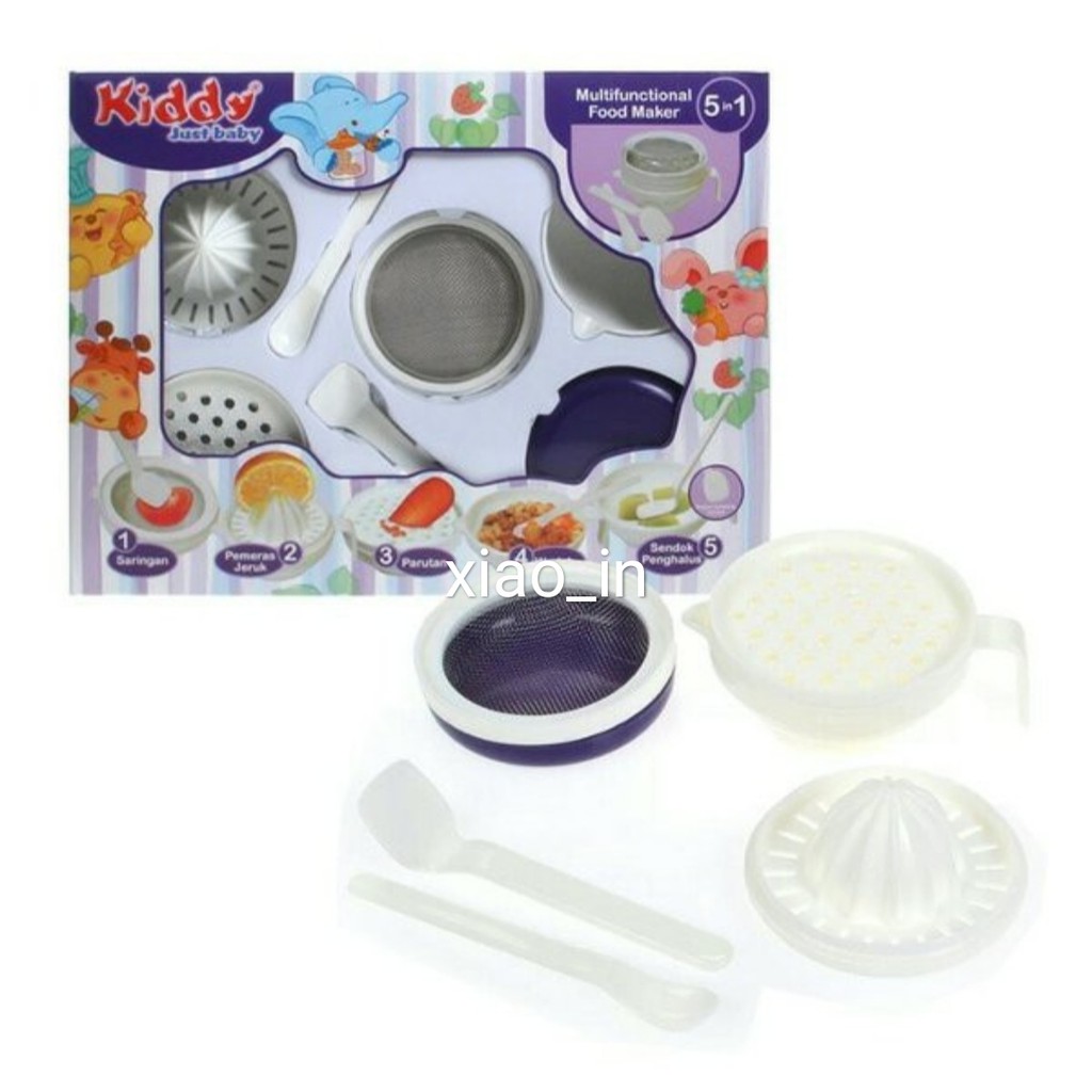 Kiddy Food maker ungu / kado lahiran