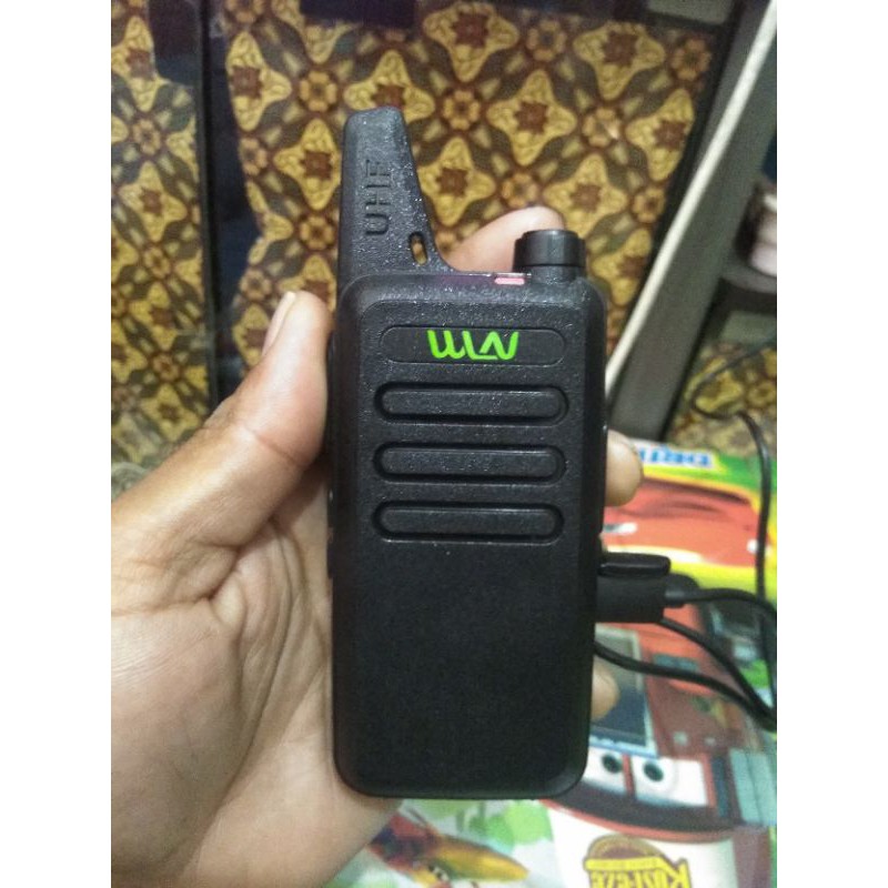 Walkie Talkie HT WLN KDC1 Two-Way Radio KD-C1 ( isi 2 pcs+ hanfre)