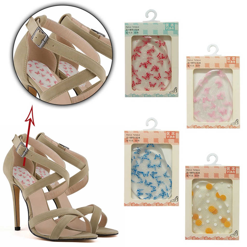 High Heel Shoes Pad / Silikon Gel Besar / Alas Kaki Sepatu Hak Tinggi