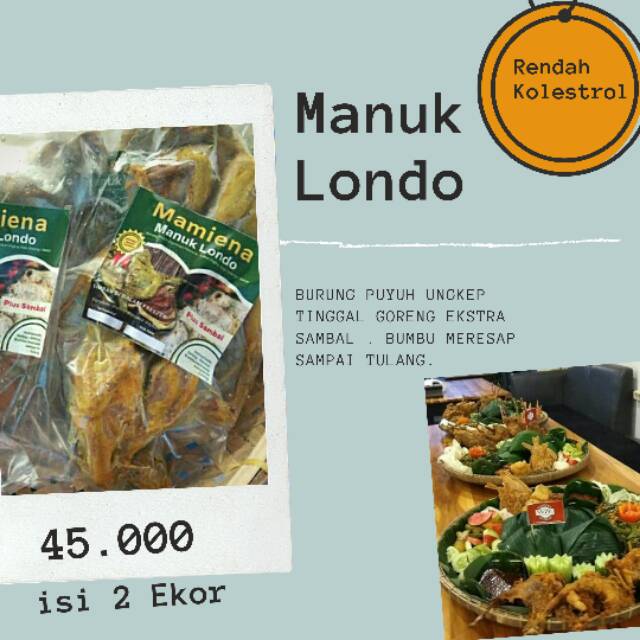 

Ungkep Burung Puyuh Malond