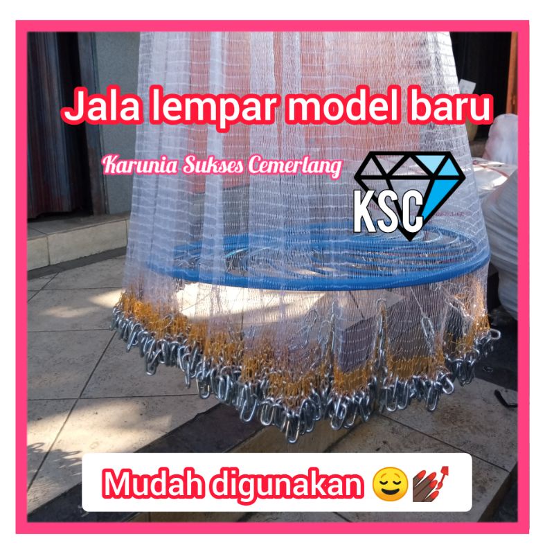 JALA PUTAR / JALA KIPAS / JALA IMPOR / JALA CINA / JALA UDANG / JALA IKAN / JALA LAUT / JALA 10 FEET