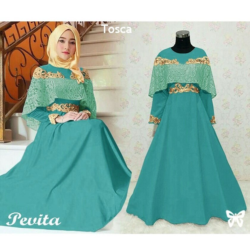 HOPYLOVY - Gamis Wanita Pevita Dress