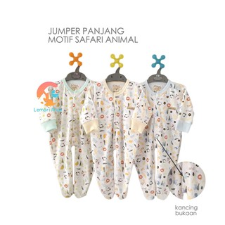 CHIYO Baju  Kodok  Tutup Kaki Motif Jumper Panjang Bayi 