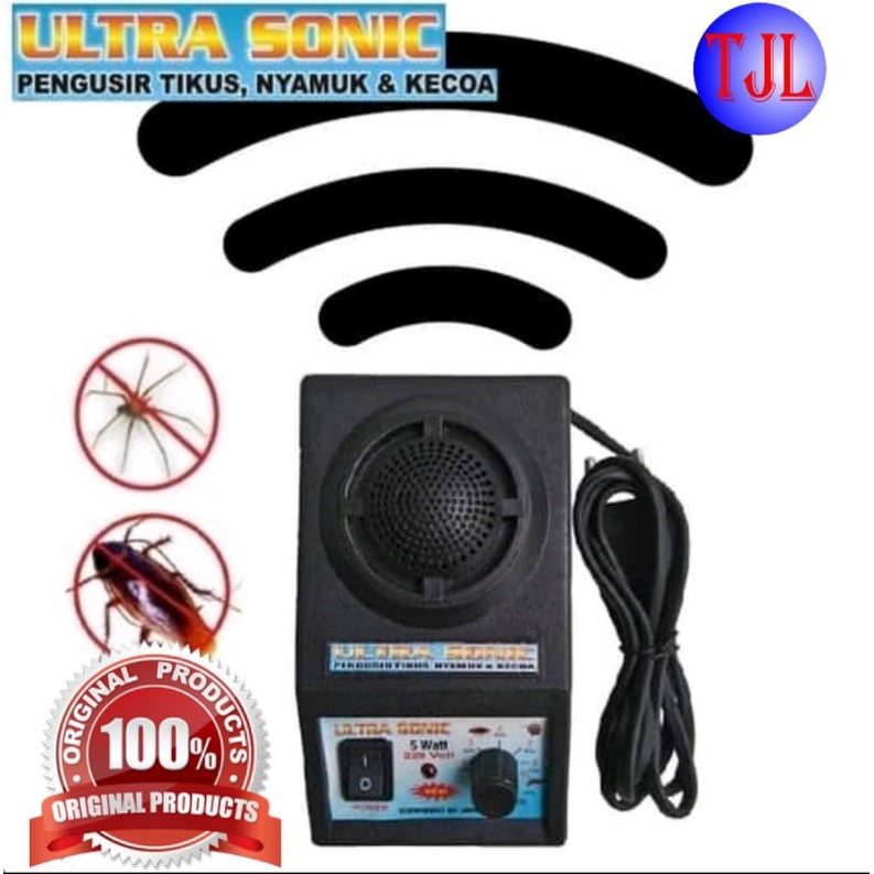 ULTRASONIC PENGUSIR TIKUS SERANGGA / ALAT PENGUSIR TIKUS PEMBASMI TIKUS