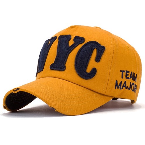 Topi Baseball Motif Bordir Tulisan yurt Untuk Unisex