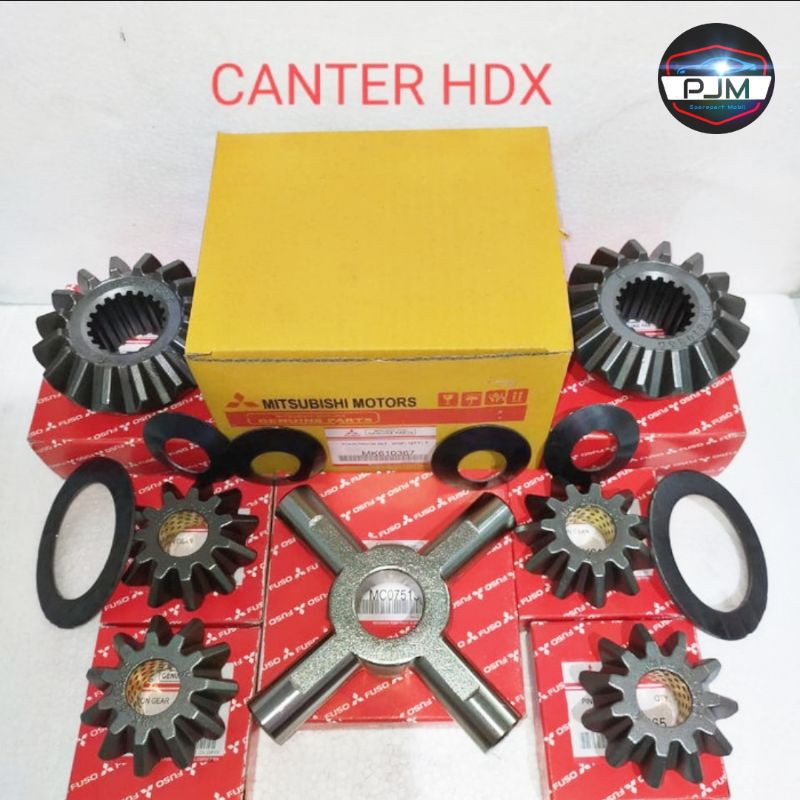 GIGI BOLU SET GEAR PINION SET MITSUBISHI CANTER HDX