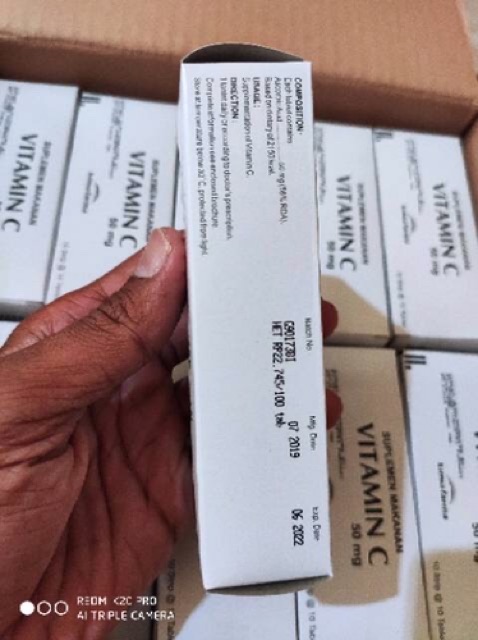 Vitamin C Kimia Farma 50mg (100 tablet) suplemen vitamin c