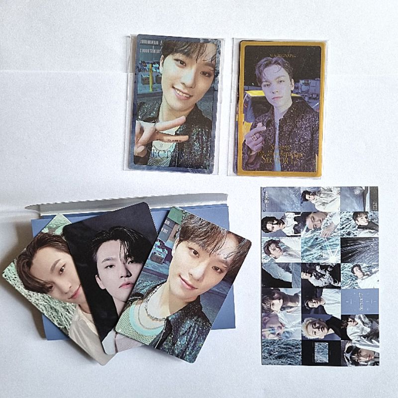 SEVENTEEN Vernon Dino sector 17 weverse wv set benefit bene fs fansign photocard