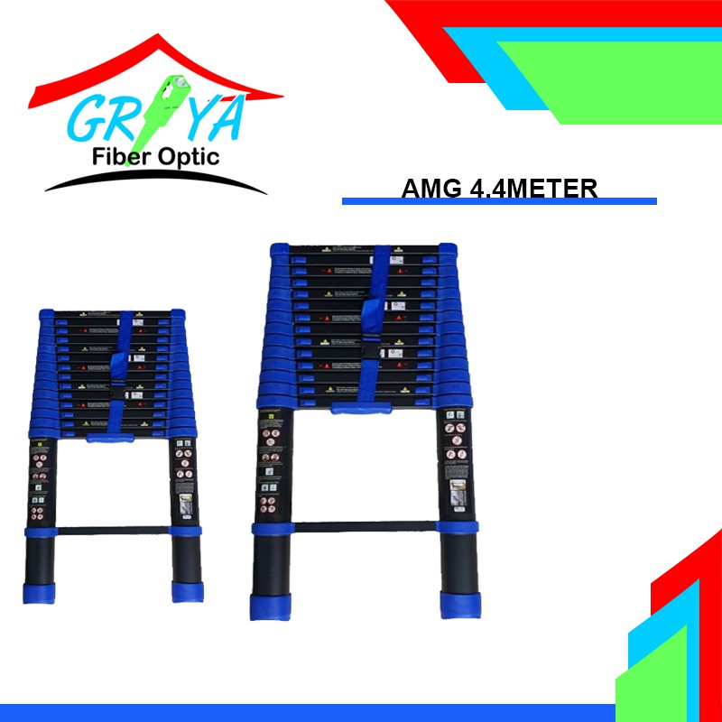 Tangga Teleskopik 4.4 meter - Tangga Lipat