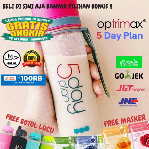 [ PROMO 5DP 5 HARI  ] OPTRIMAX 5 DAY PLAN, 1 PAKET DAPAT VGMIX, PUNCH & ZYME, 5 HARI TURUN 4-8 KG 