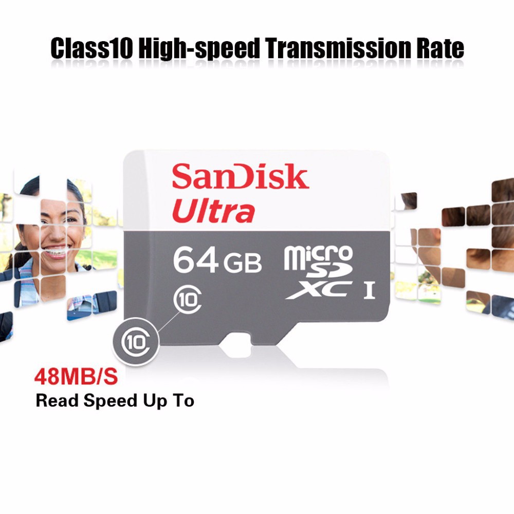 Kartu Memory Micro SD Original Micro SD Class 10 48mb / S