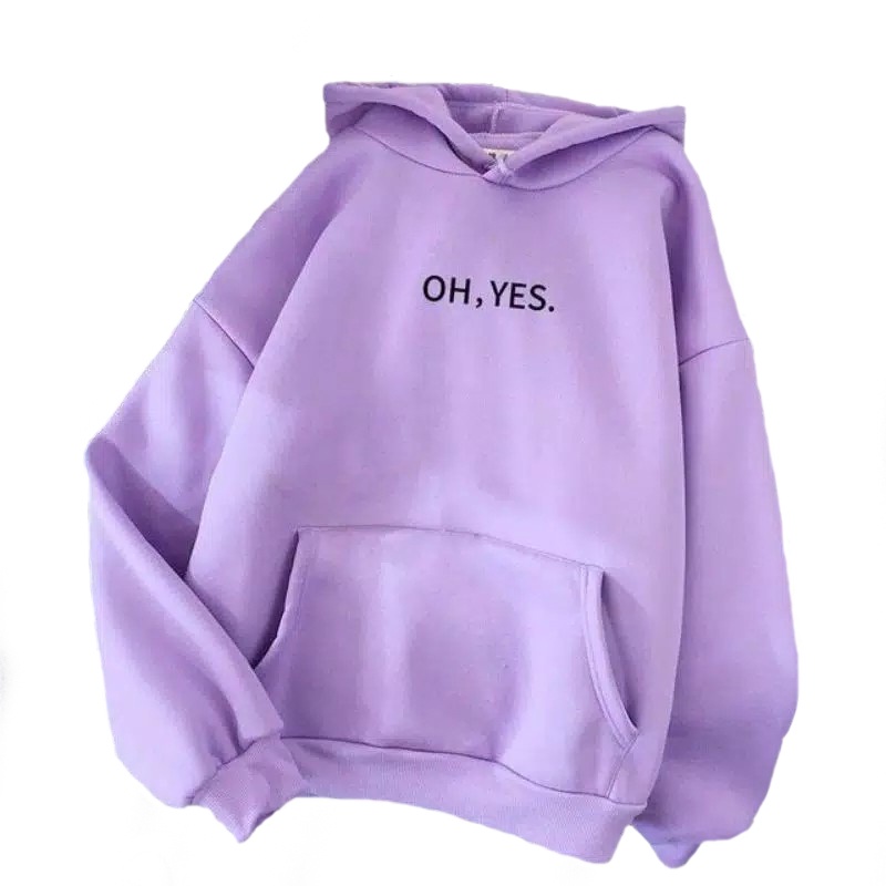 SWEATER POLOS JAKET HOODIE JUMPER OH,YES M-XXL ( COWO/CEWE )