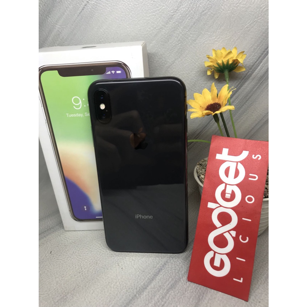 iPhone X 64GB Space Gray Ex Inter - Second