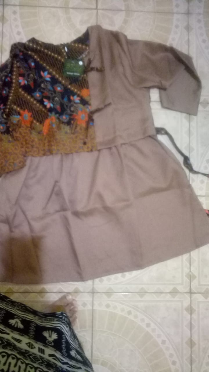 Baju Batik Wanita Modern Monalisa Genes M,l,xl Asli Pekalongan