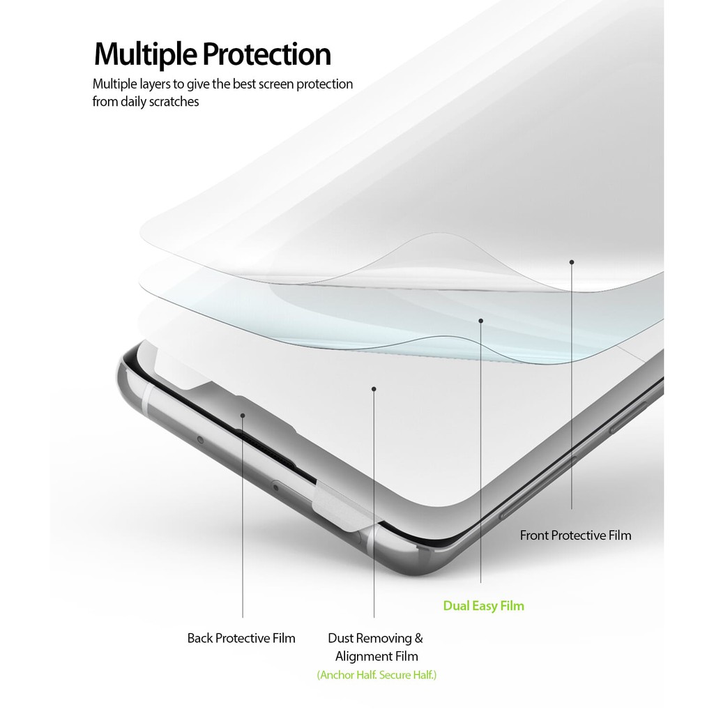 Ringke Samsung Galaxy S10 S10plus S10 Lite Screen Protector Anti Gores Screen Guard Cover Layar