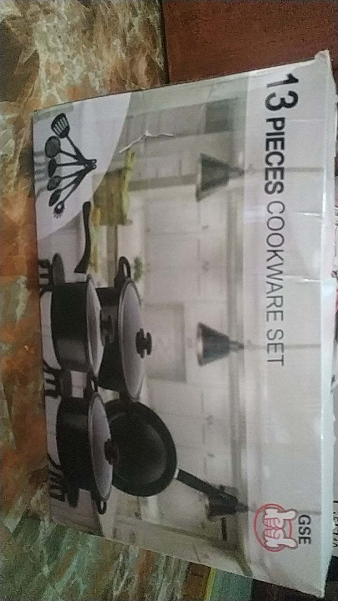 Panci Set 13 Pcs Panci Teflon Serbaguna/panci Set Tutup Kaca Praktis Serbaguna