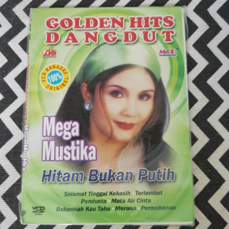 VCD KARAOKE ORIGINALGOLDEN HITS DANGDUT MEGA MUSTIKA