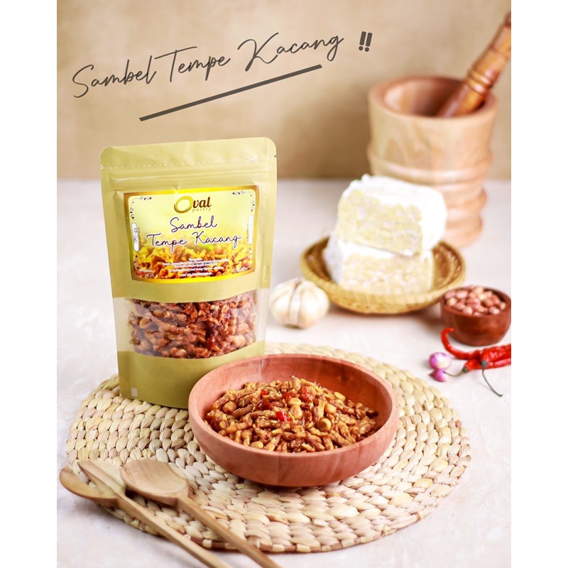 

Sambel Tempe Kacang (100 gram) By Oval Pastry