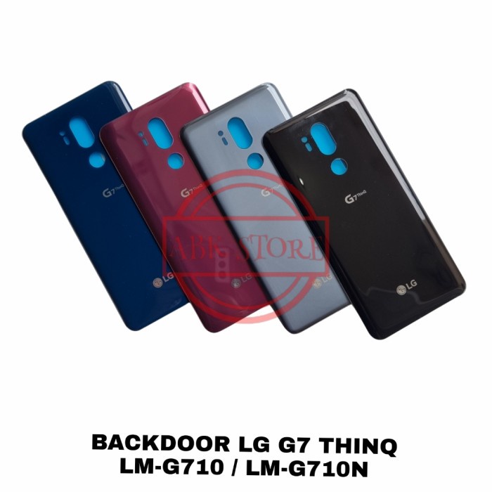 TUTUP BELAKANG BACKDOOR BACK CASING COVER BATERAI LG G7 THINQ