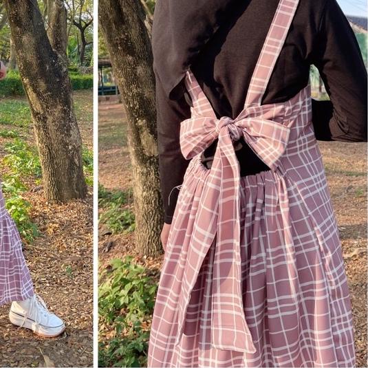 Dyoura.id / overall yola motif YOVITA / overall bella / overall pita belakang / overall yolla / over