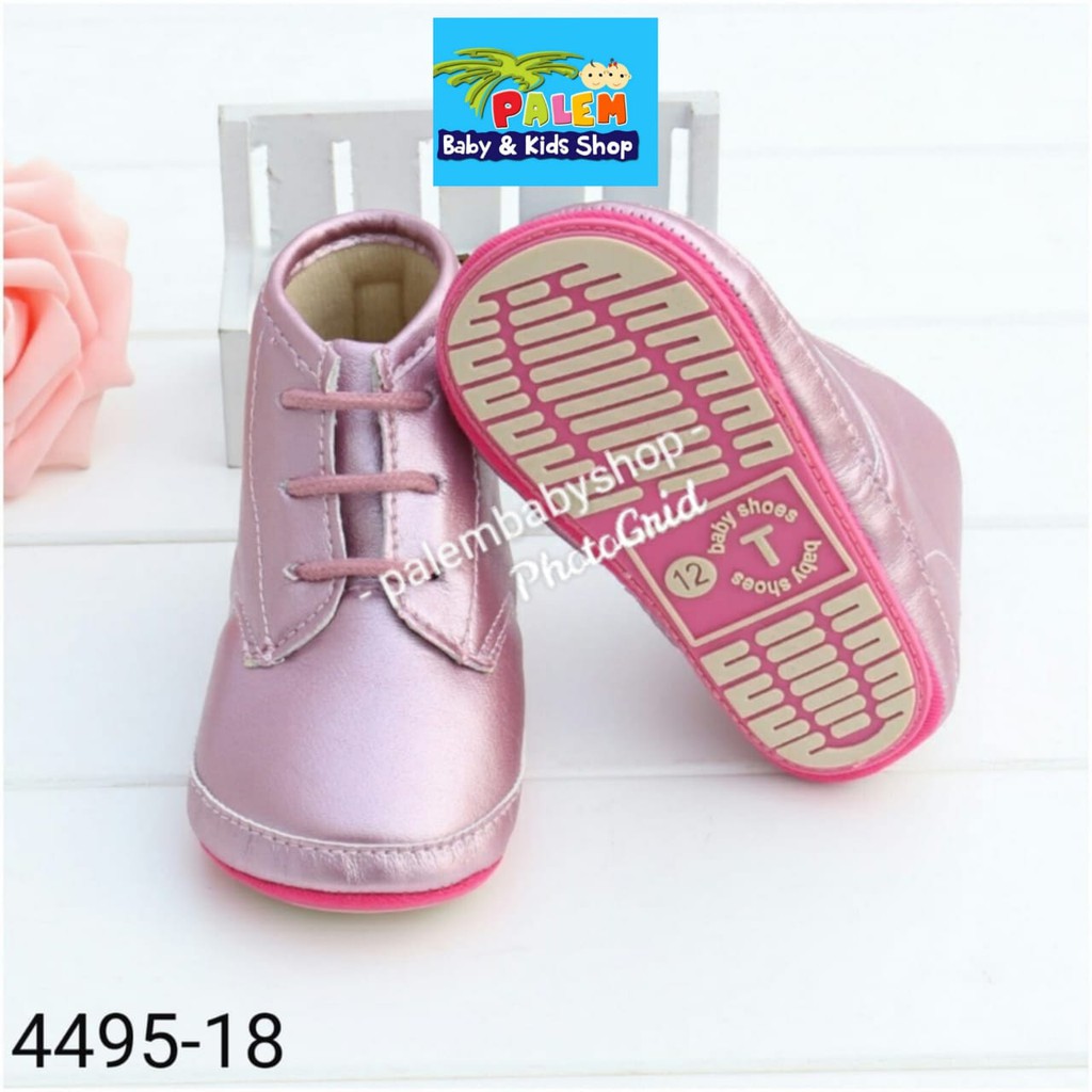 sepatu catel love cewe 3 sampai 12 bulan