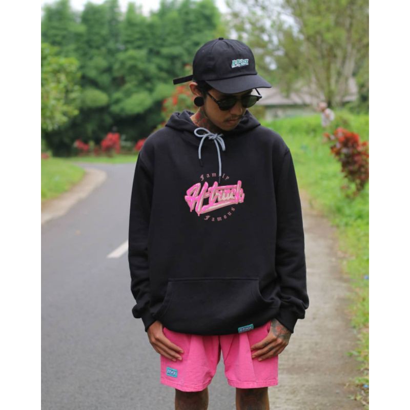 HOODIE HTRACK DONUT PINK