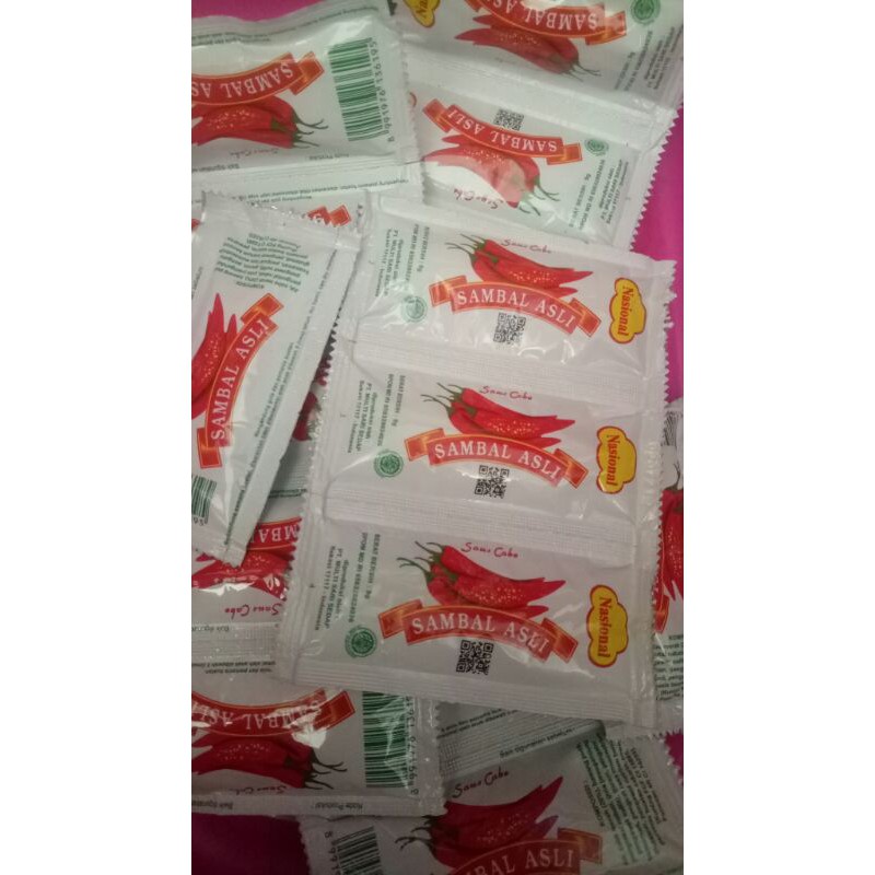 

saos sambal Nasional stick (saset)