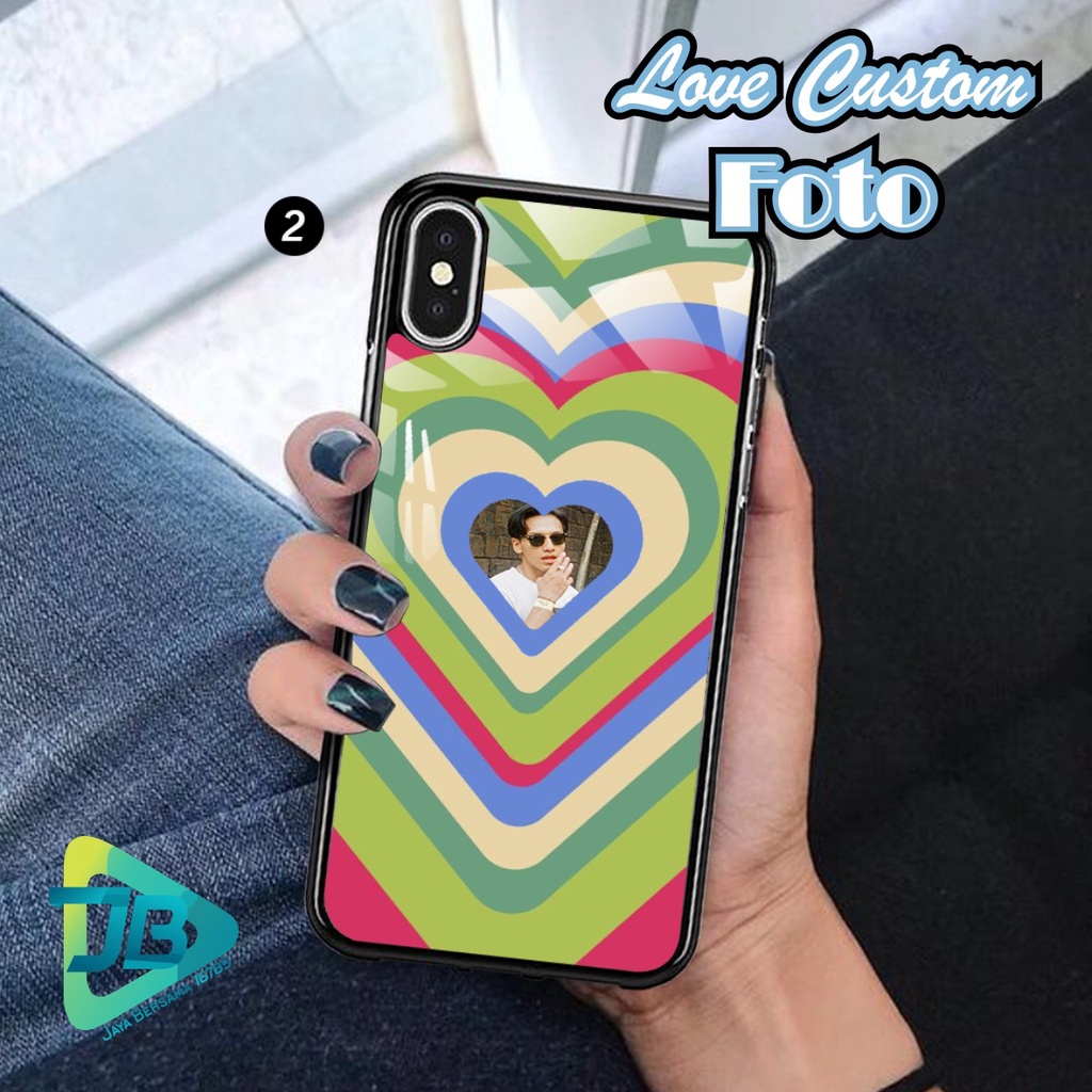 CUSTOM HARDCASE 2D GLOSSY CUSTOM OPPO VIVO XIAOMI SAMSUNG REALME IPHONE ALL TYPE JB5660