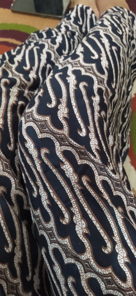 Celana Kulot Motif Batik Bahan Santung Rayon Sangat Halus