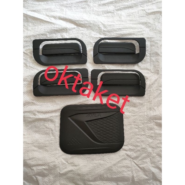 paket outer handle tank cover agya ayla 2012 2017 2021 2022 hitam