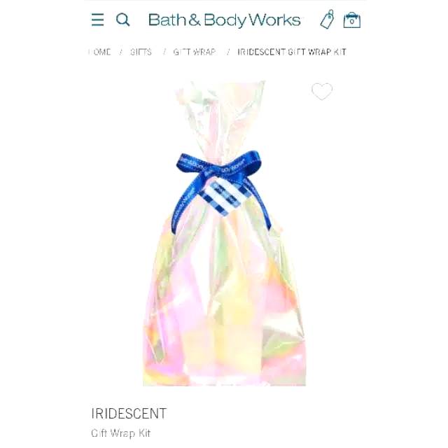 

WRAPPING GIFT/HAMPERS SET BBW