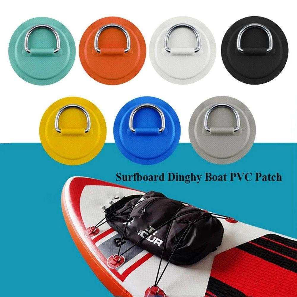 Augustina Papan Surfing Perahu Patch Olahraga Air Laut Stainless Steel Perahu Patch Deck Rigging Sup Bulat Ring Pad