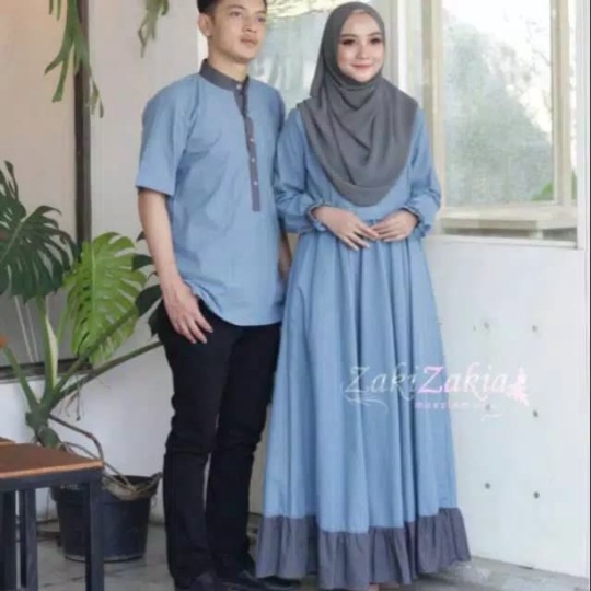 Jual Zaki Zakia Couple - Blue Berkualitas