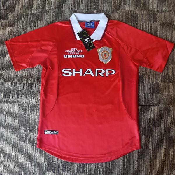 Jersey Retro Manchester United Final UCL 1999